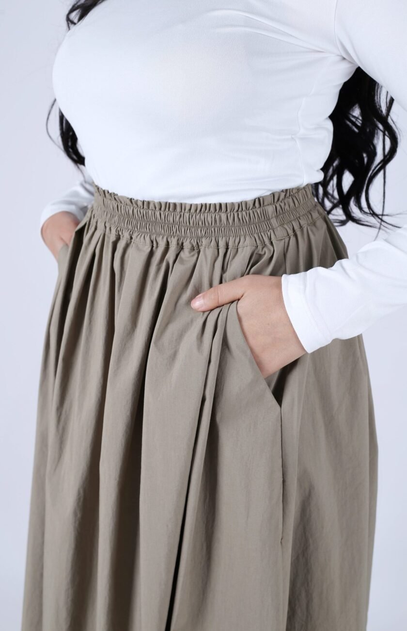 Poplin Maxi Skirt - Imagen 3