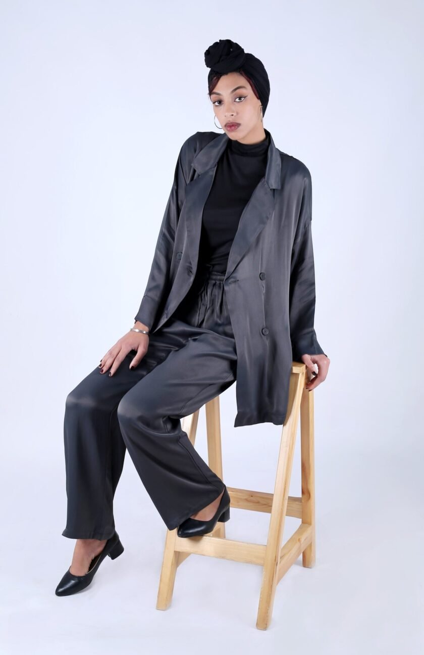 Satin Two-Pices Set - Image 2